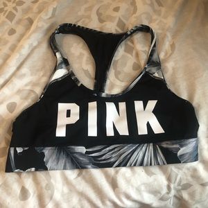 Pink VS sports bra